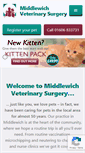 Mobile Screenshot of middlewichvets.com